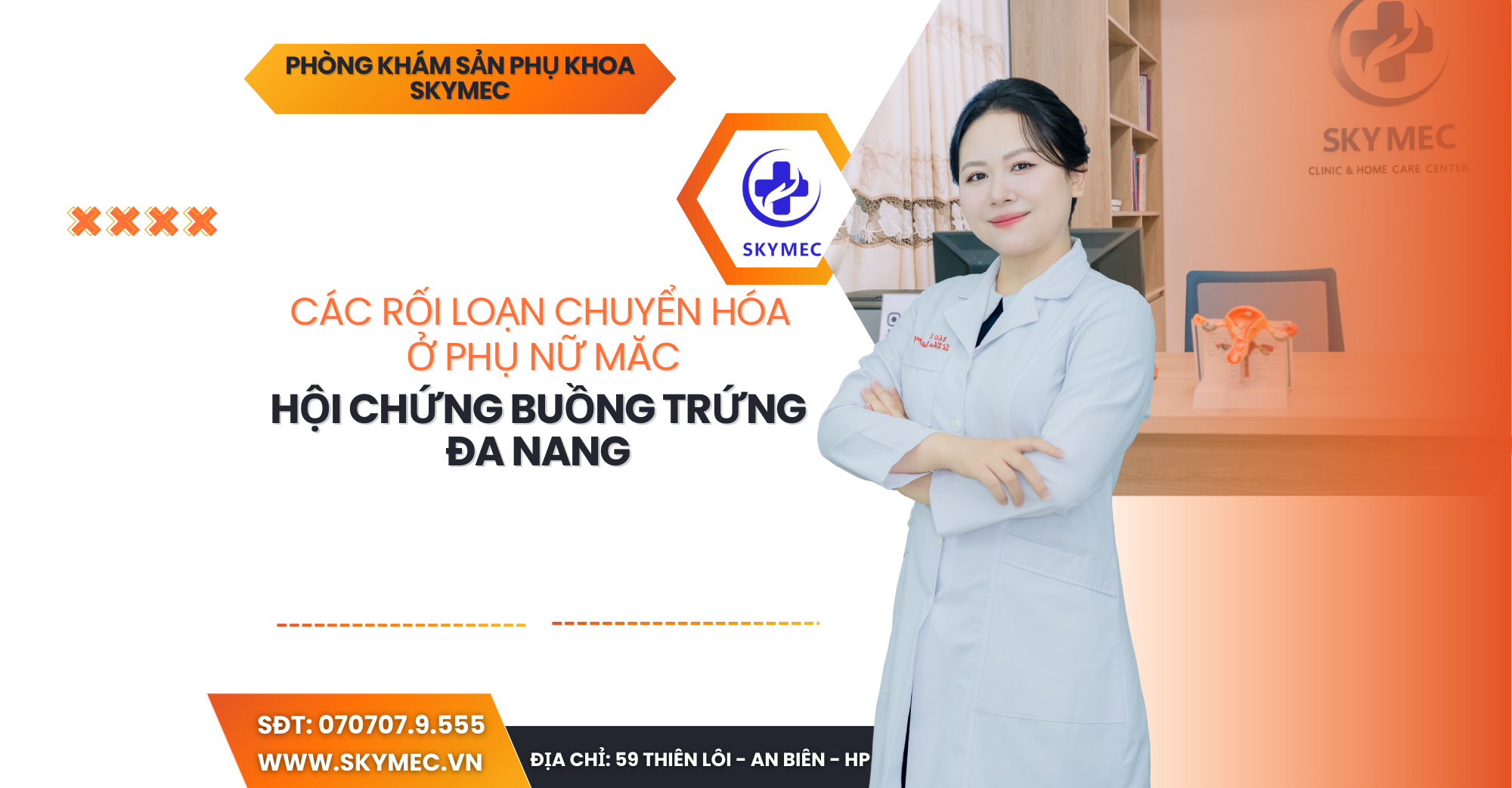 CÁC RỐI LOẠN CHUYỂN HÓA Ở PHỤ NỮ MẮC PCOS