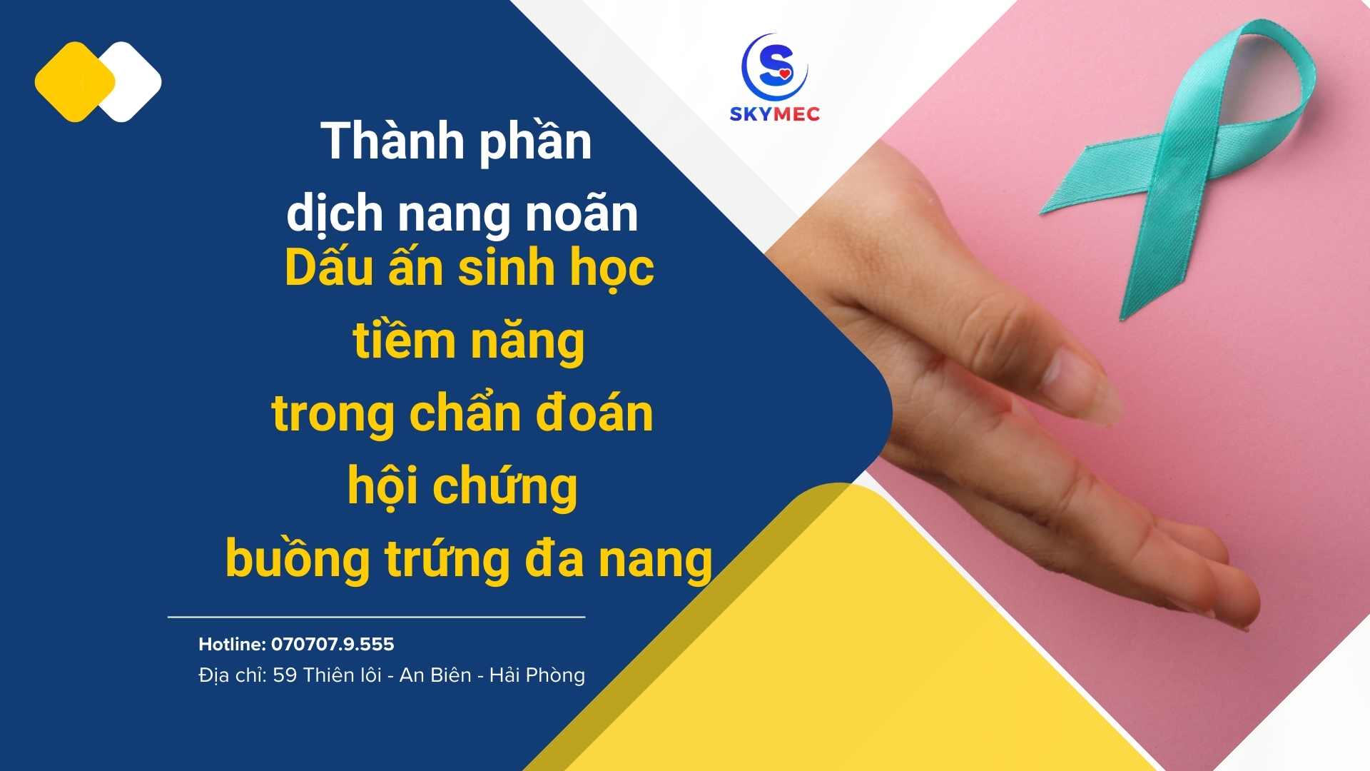 THÀNH PHẦN DỊCH NANG NOÃN - DẤU ẤN SINH HỌC TIỀM NĂNG TRONG CHẨN ĐOÁN HỘI CHỨNG BUỒNG TRỨNG ĐA NANG