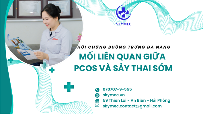 MỐI LIÊN QUAN GIỮA HỘI CHỨNG BUỒNG TRỨNG ĐA NANG VÀ SẢY THAI SỚM
