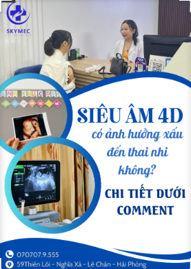 Siêu âm 4D có ảnh hưởng đến thai nhi?